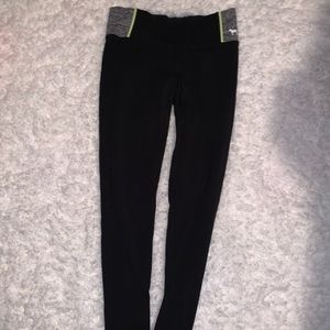 Pink full length leggings - XS